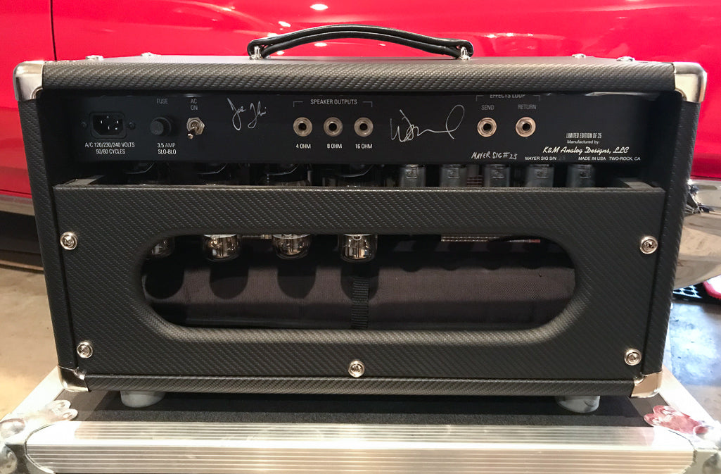 2007 Two Rock John Mayer Signature 100 watt Head Carbon Fiber