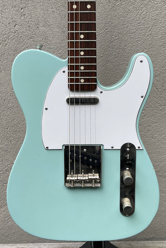 2019 Xotic XTC-1 Sonic Blue Mastergrade Roasted Maple Neck