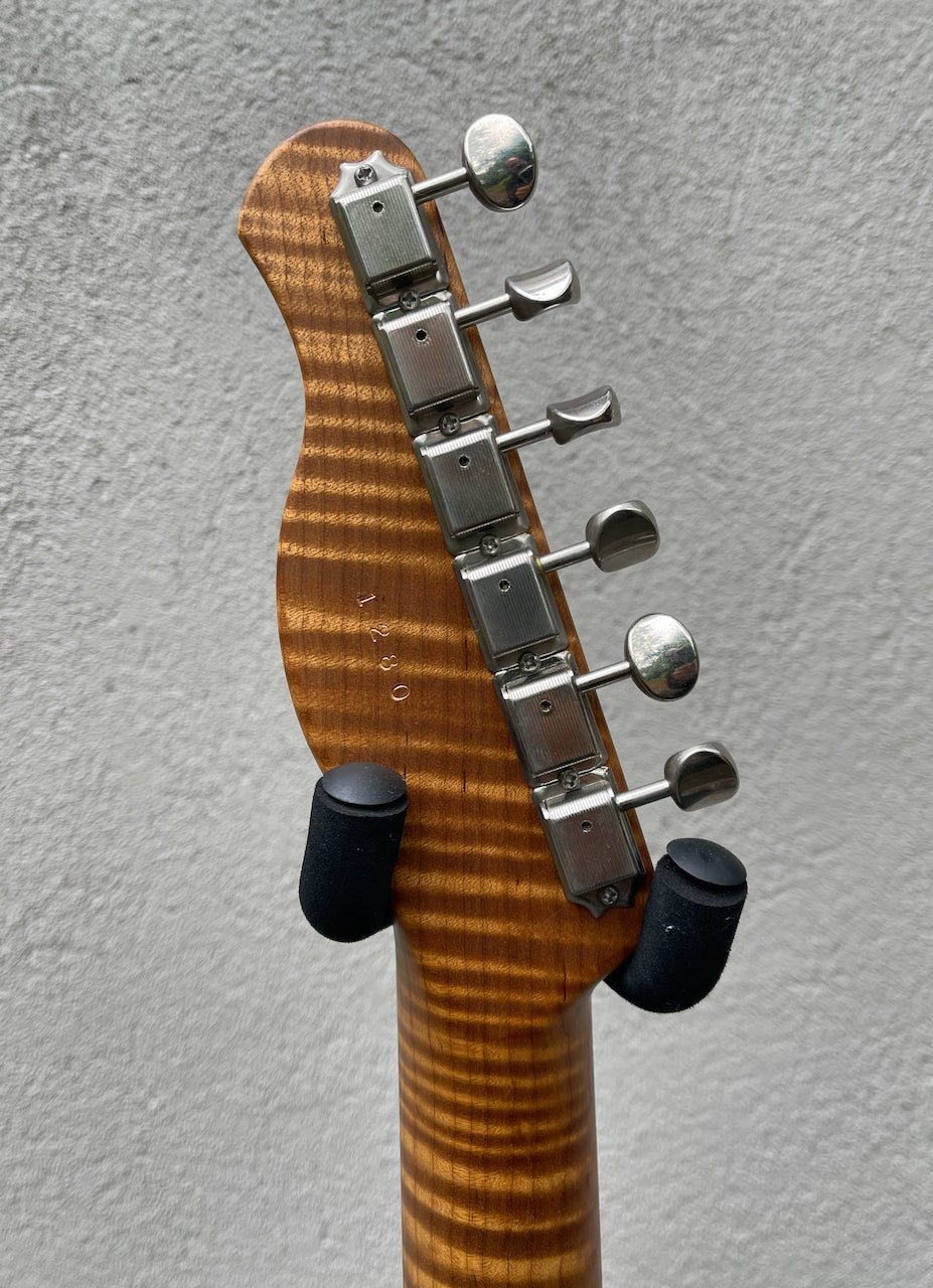 2019 Xotic XTC-1 Sonic Blue Mastergrade Roasted Maple Neck