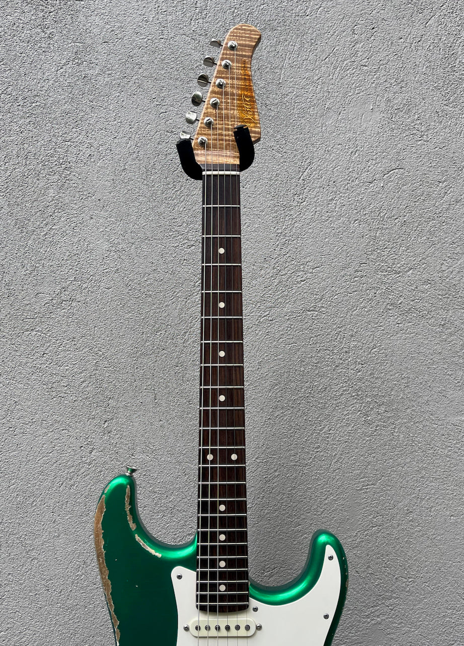 2018 Xotic XSC-1 Heavy Aged Candy Apple Green