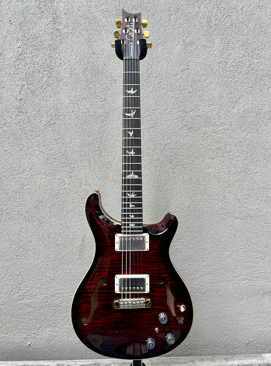 Paul Reed Smith PRS Hollowbody II Piezo 10 Top Fire Red