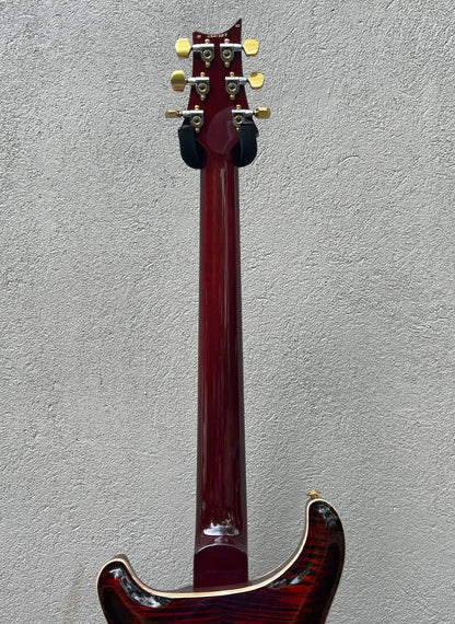 2021 Paul Reed Smith PRS Hollowbody II Piezo 10 Top Fire Red