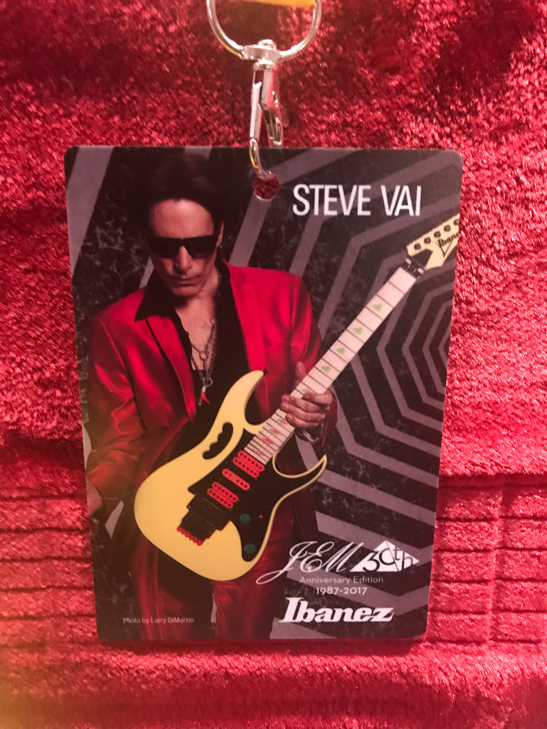 2017 Ibanez Steve Vai JEM777 30th Anniversary Desert Sun Yellow OHSC