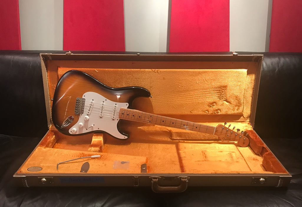 2001 Fender American Vintage '57 Stratocaster Two Tone Sunburst