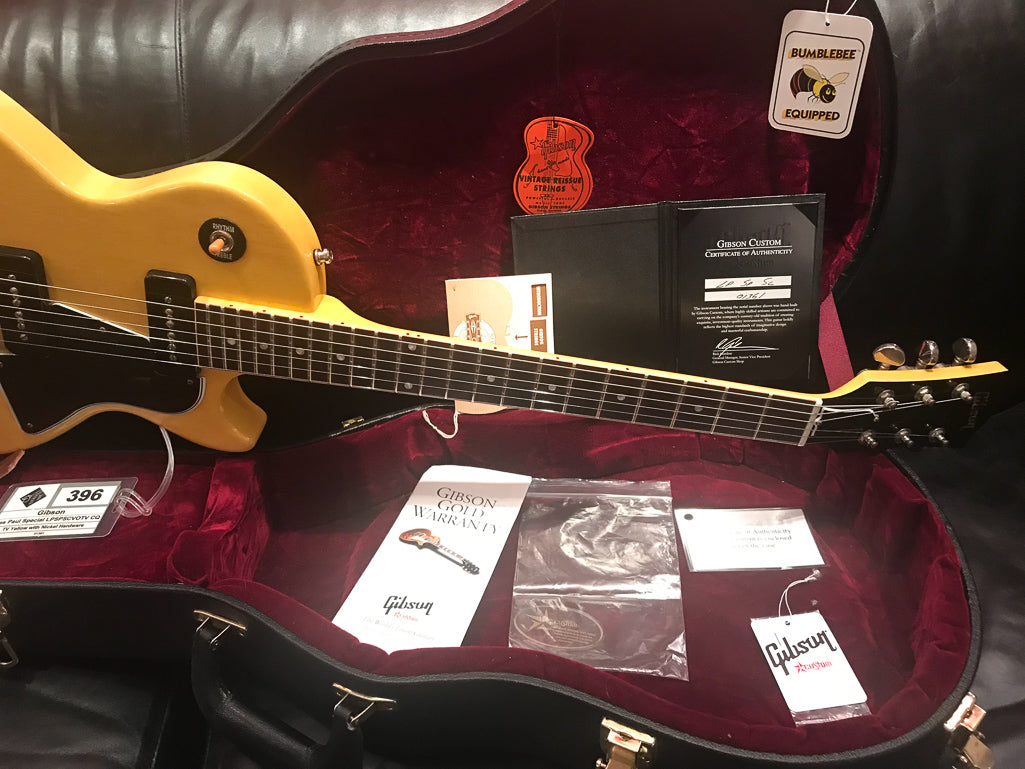 2011 Gibson '60 Les Paul Special TV Yellow Steve Miller Owned