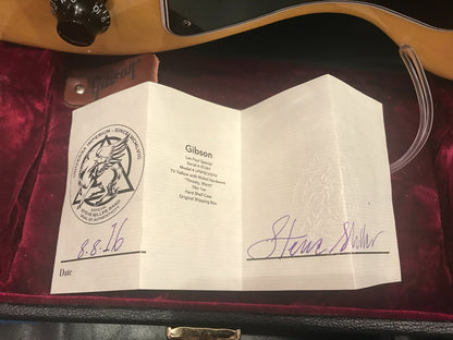 2011 Gibson '60 Les Paul Special TV Yellow Steve Miller Owned