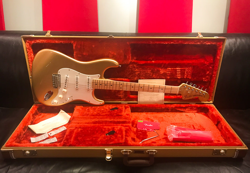 2017 Fender American Special Stratocaster FSR Aztec Gold Slider '69 Pickups