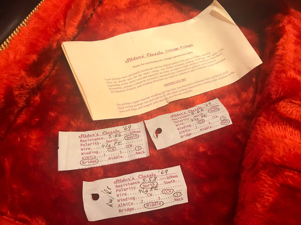 Slider '69 Stratocaster Pickups