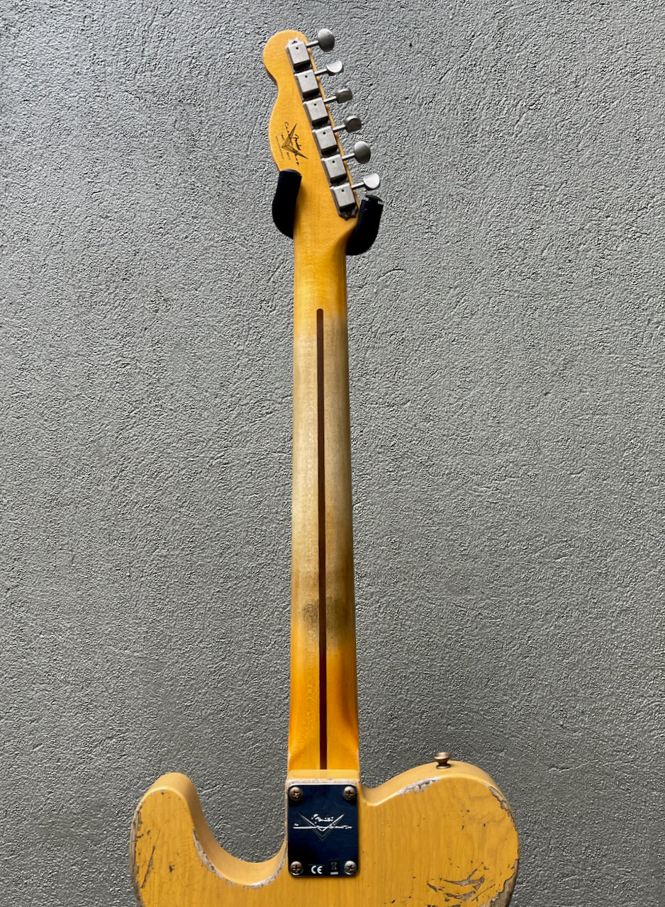 2021 Fender Custom Shop 1953 Telecaster Heavy Relic Butterscotch Blonde
