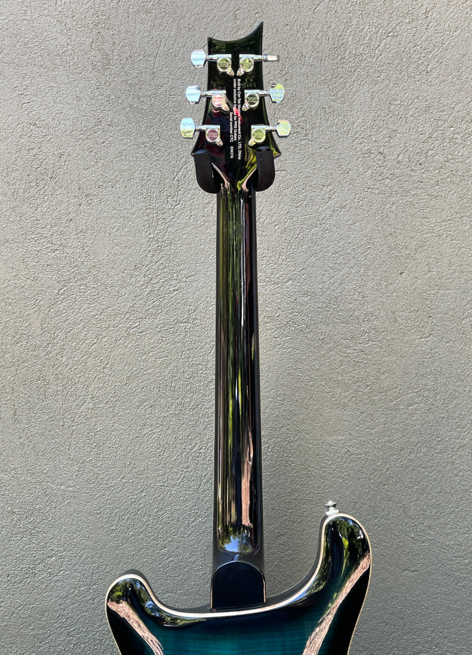 Paul Reed Smith PRS SE Hollowbody II Piezo Peacock Blue Burst