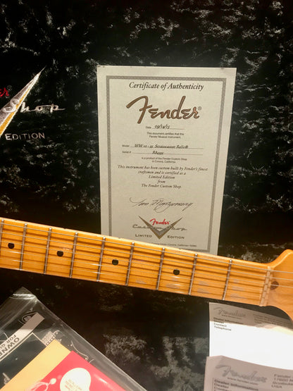 2015 Fender Custom Shop Wildwood 10 1955 Relic Stratocaster Taos Turquoise