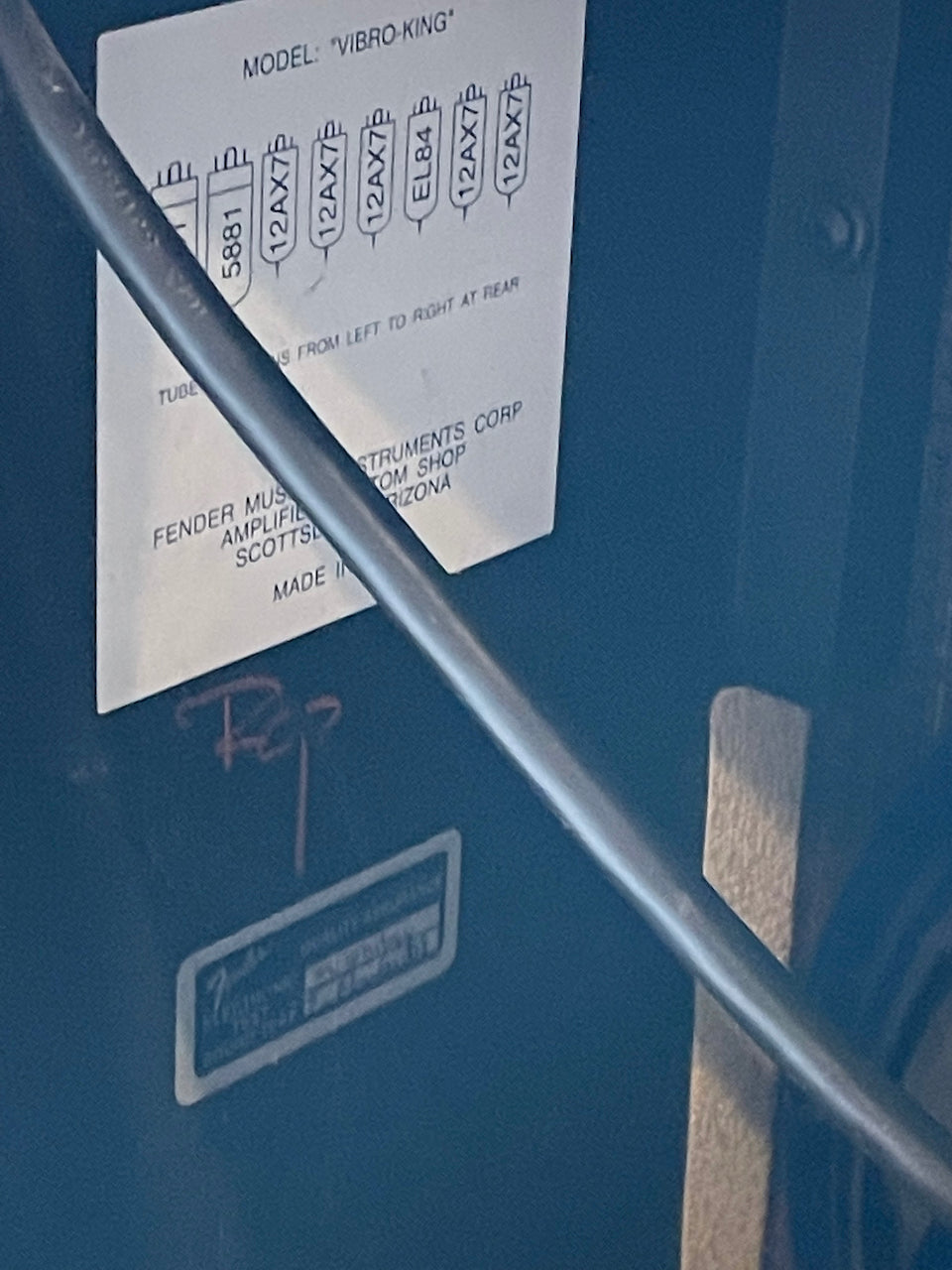 1993 Fender Custom Shop Vibro-King 3x10" Combo Blonde 1st Year!