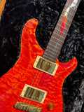 2005 Paul Reed Smith PRS Private Stock #900 McCarty Orange Quilt Phoenix Inlay Brazilian Neck