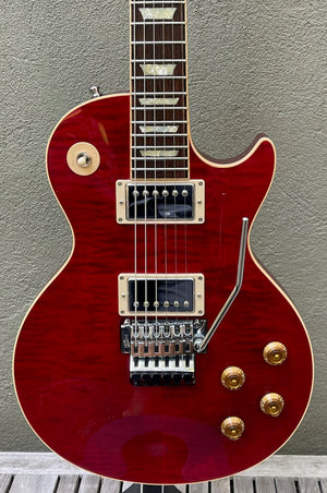 2017 Gibson Custom Shop Alex Lifeson Les Paul Axcess Royal Crimson