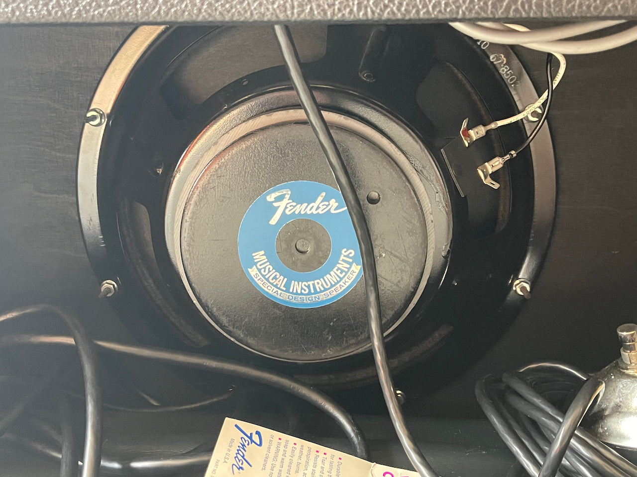 1984 Fender Deluxe Reverb II Black Tolex "Rivera Era"