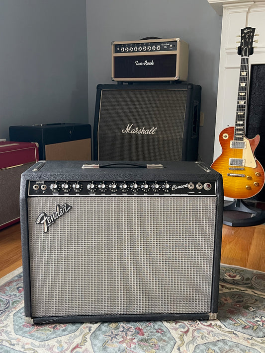 1982 Fender Concert Black Tolex "Rivera Era"