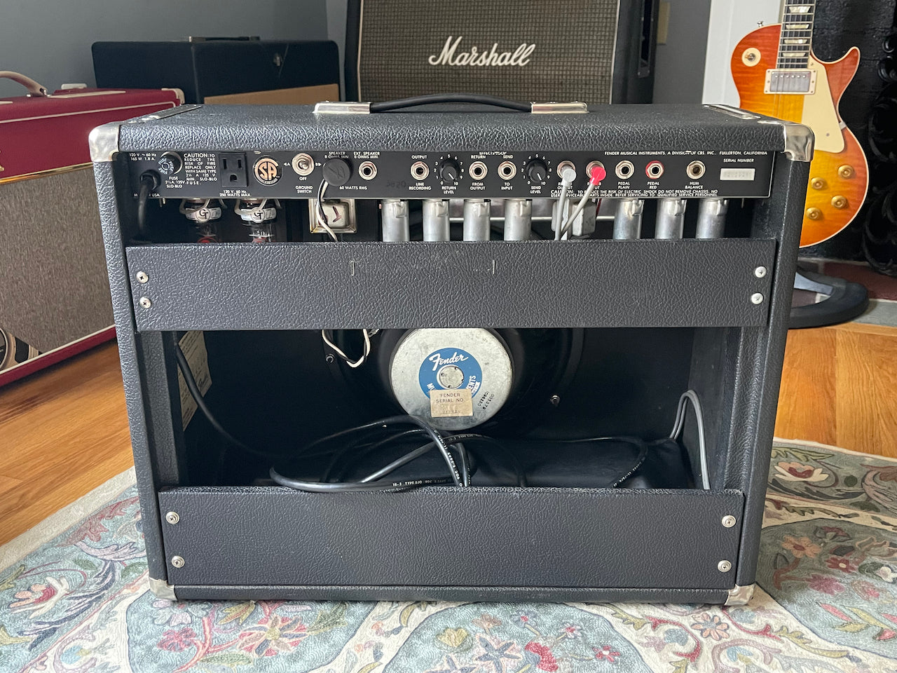 1982 Fender Concert Black Tolex "Rivera Era"