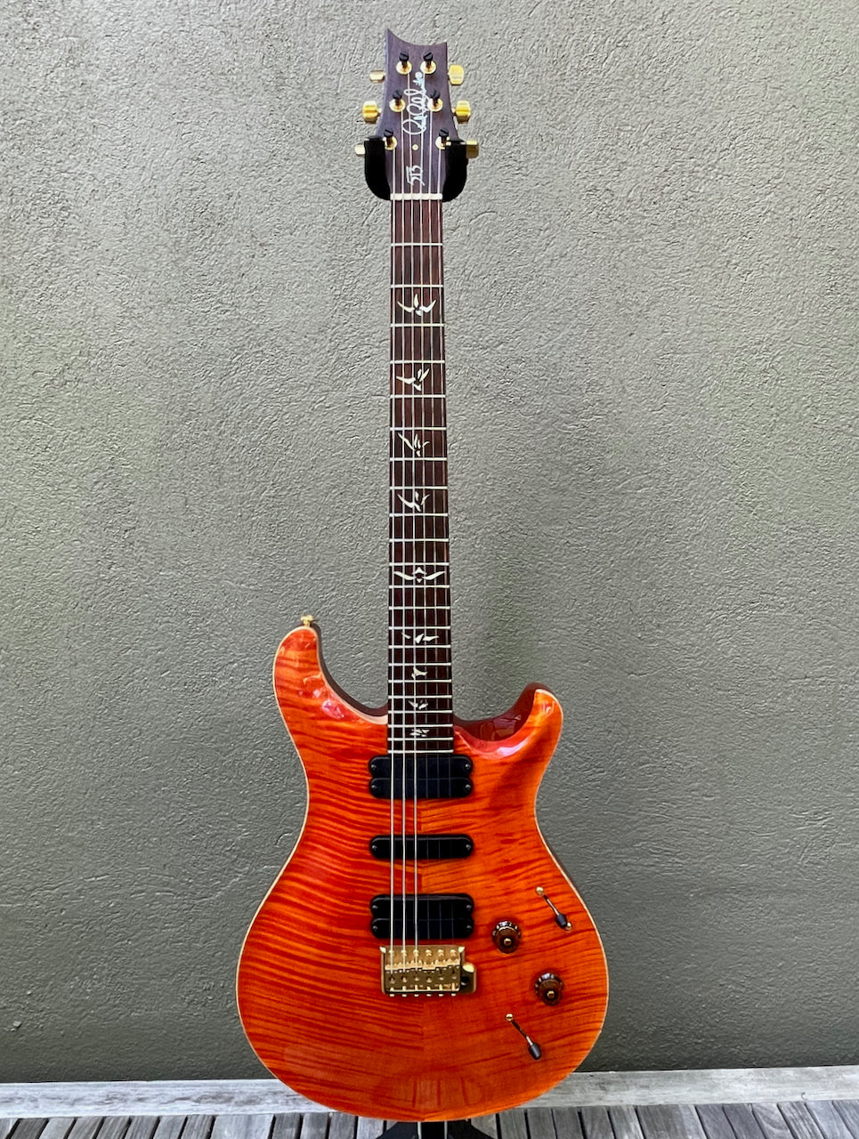 2004 Paul Reed Smith PRS 513 Brazilian Neck Trans Orange