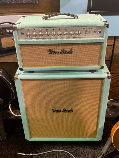 2020 Two Rock Classic Reverb NAMM Rig 100w Head & 4x10" Cab Mint Suede