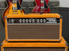 Amplified Nation Overdrive Reverb 100/50 Watt Head & 2x12 Cabinet Golden Brown Suede/Oxblood Grill