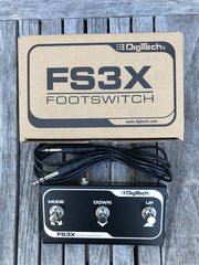 ギター DigiTech FS3X DigiTech FS3X 3-button Foot Switch | Sweetwater