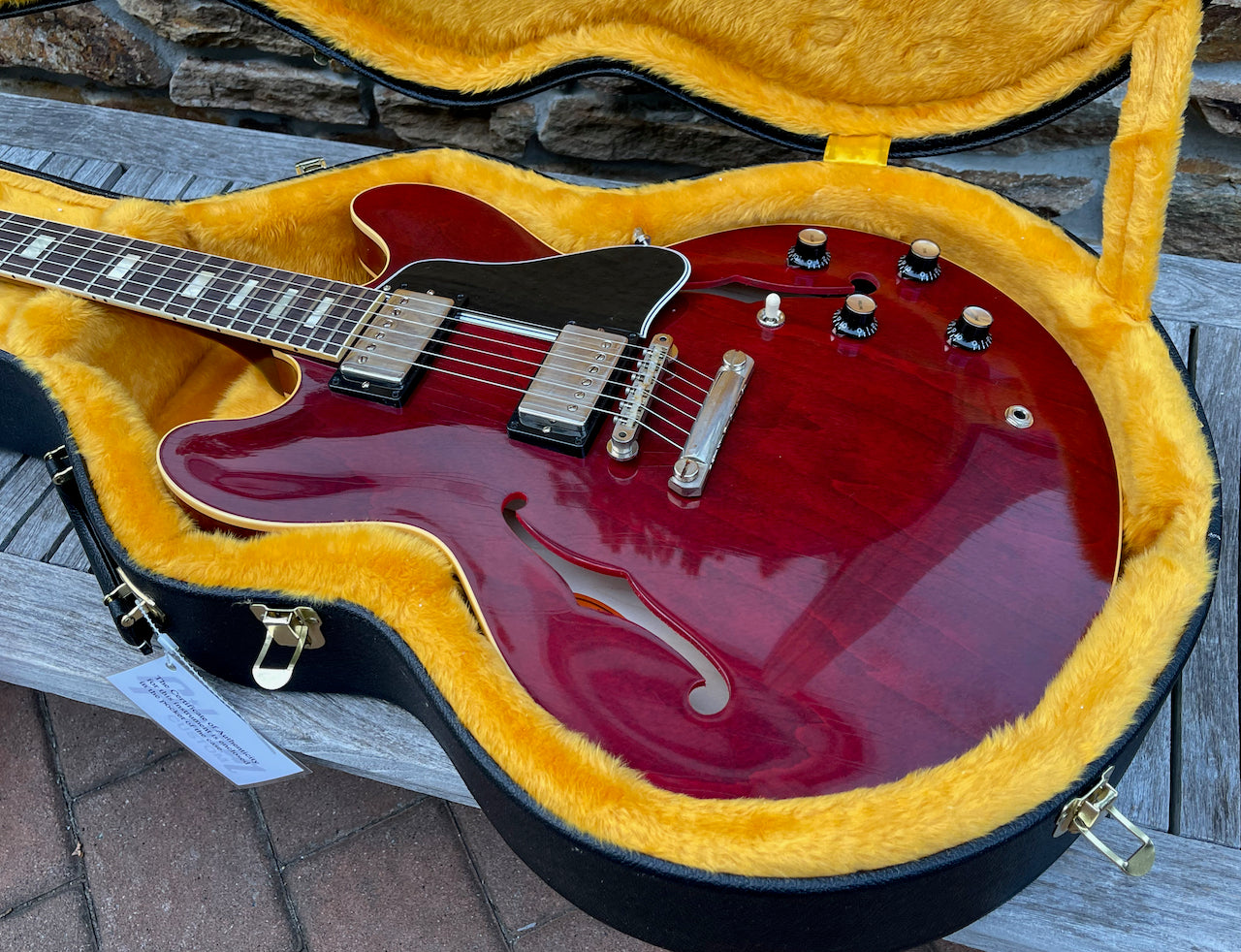 2021 Gibson 1964 ES-335 Sixties Cherry Ultra Light Aged Murphy Lab