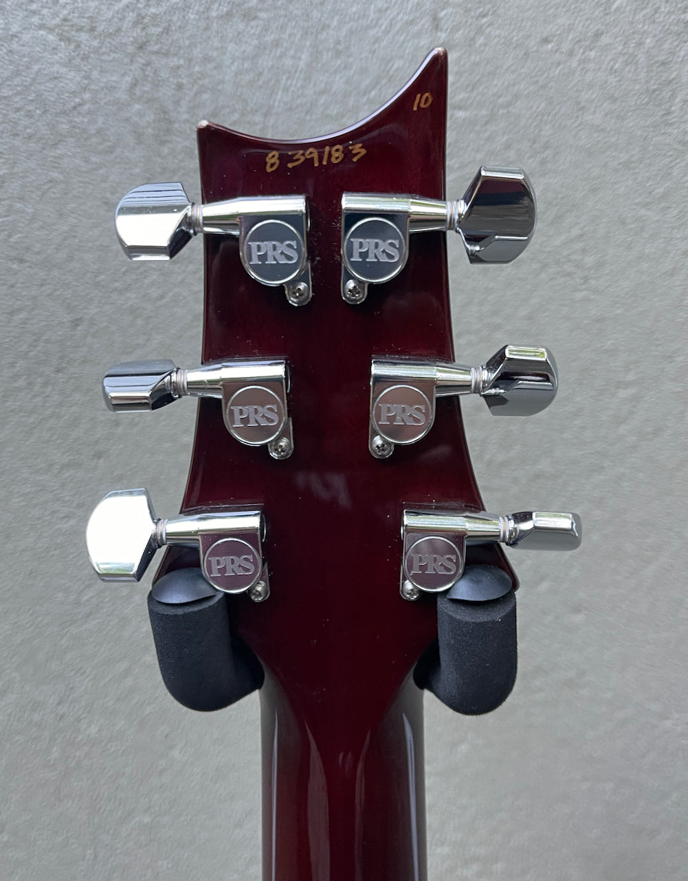 1998 PRS Paul Reed Smith Archtop 10 Top Dark Cherry Sunburst PTC Upgrades