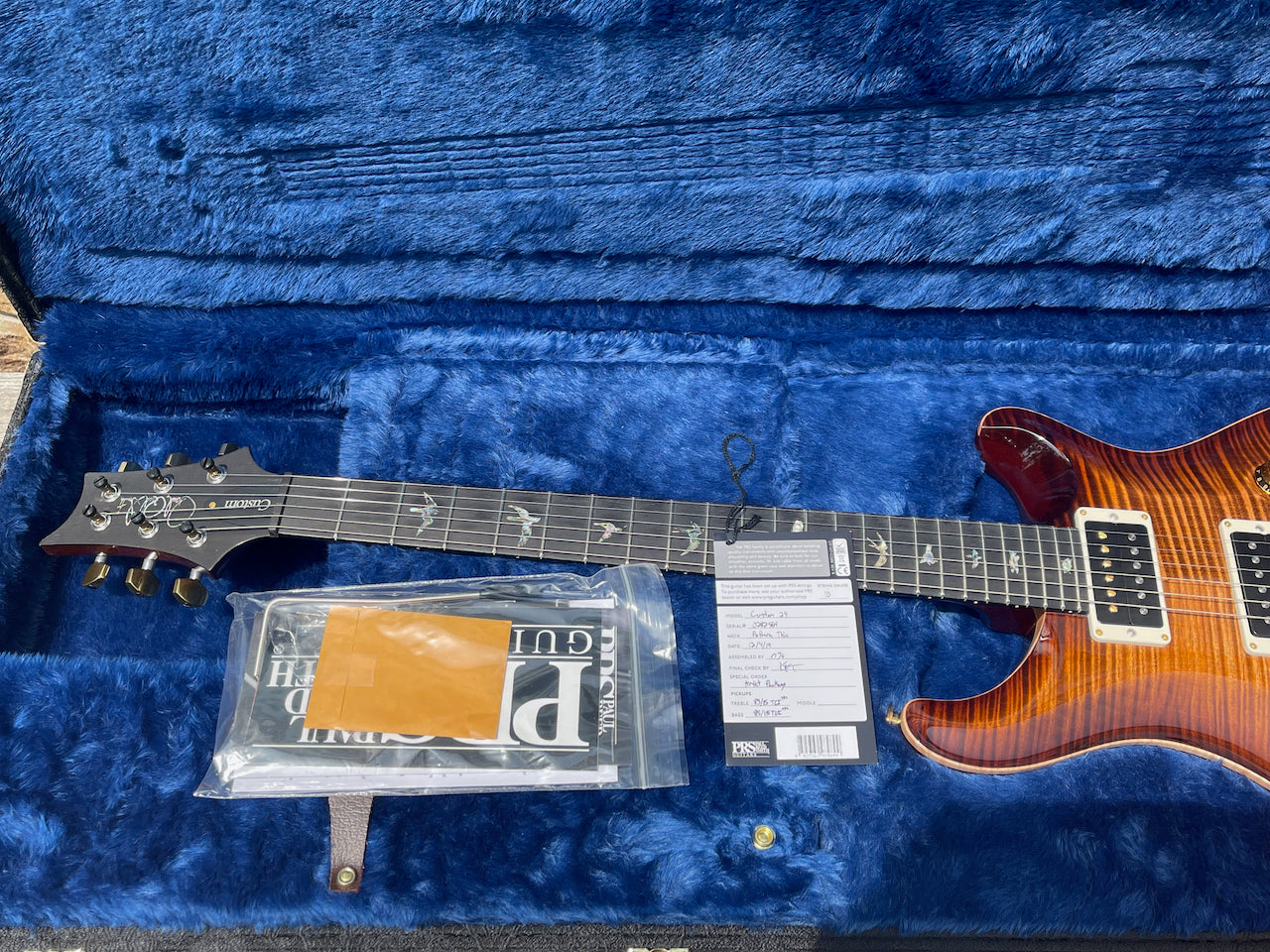 2019 Paul Reed Smith PRS Custom 24 Copperhead Burst Artist Package