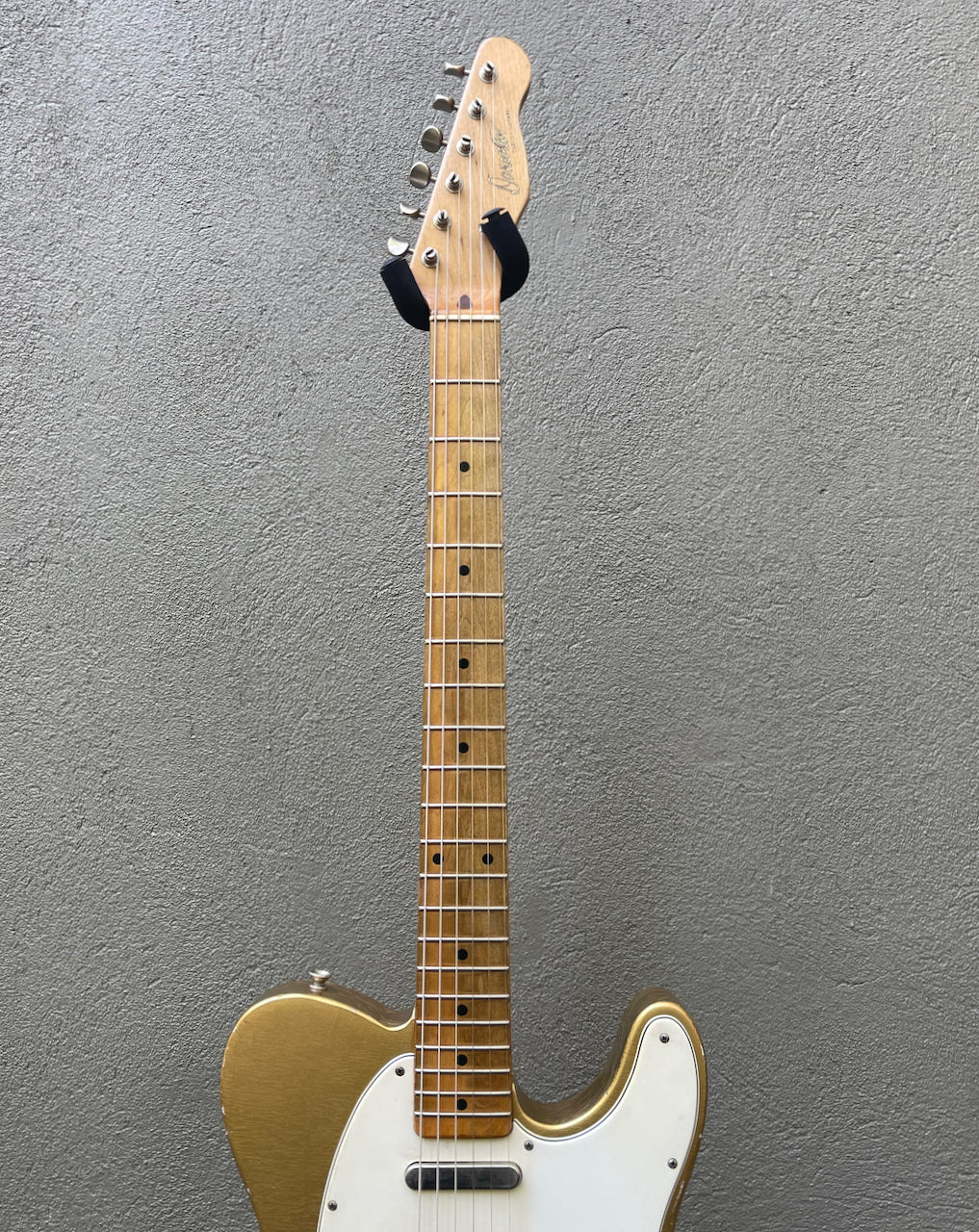 2021 Danocaster Single Cut Firemist Gold Budz Pickups