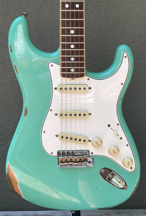 2019 Fender Custom Shop Relic 1967 Stratocaster Faded Seafoam Green