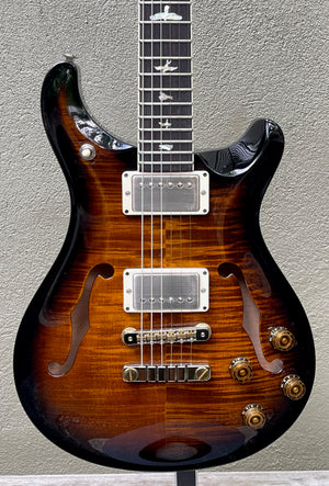 Paul Reed Smith PRS McCarty 594 Hollowbody II Black Gold Wrap Burst