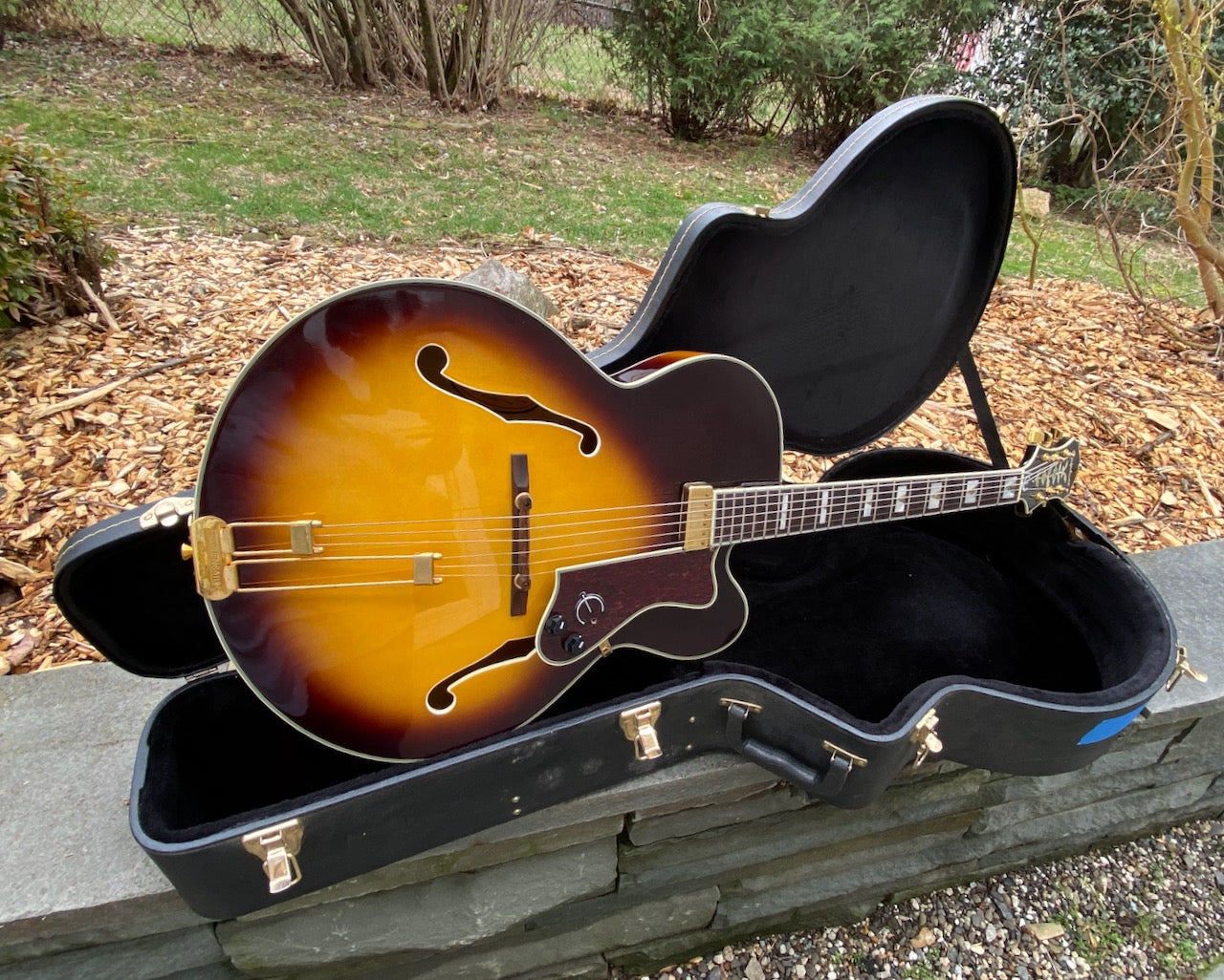 2000 Epiphone Emperor Regent Tobacco Sunburst OHSC