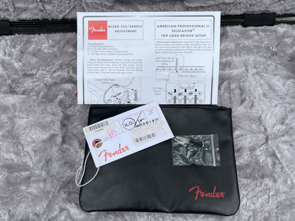 2021 Fender American Professional II Telecaster Mercury