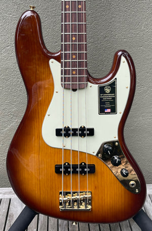 2021 Fender Jazz Bass 75th Anniversary Bourbon Burst
