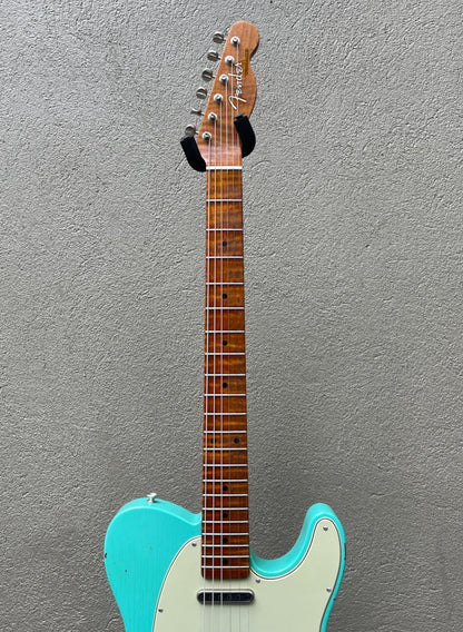 2021 Fender Custom Shop '63 Telecaster GT11 Heavy Relic Seafoam Green Roasted Maple Neck
