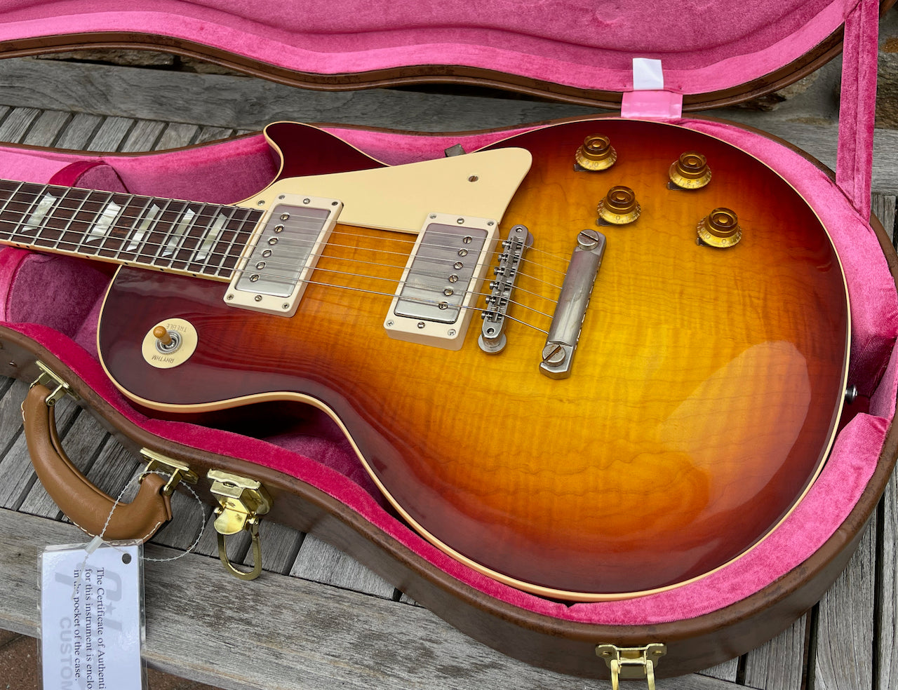 2020 Gibson 60th Anniversary Les Paul V1 1960 R0 Reissue Aged Cherry Burst