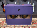 Germino Lead 55 LV Master Volume with Matching 2x12 Cabinet Purple Tolex