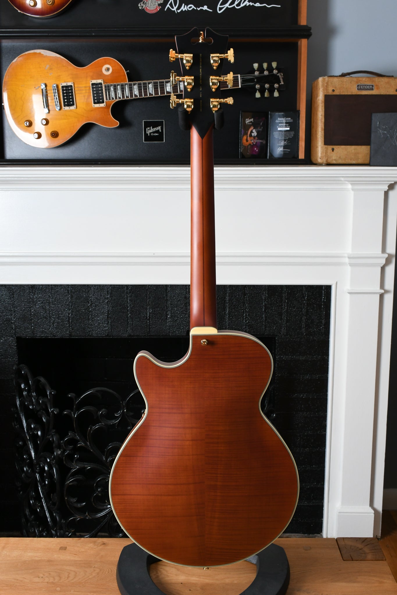 2020 D'Angelico Deluxe SS Limited Edition Matte Walnut