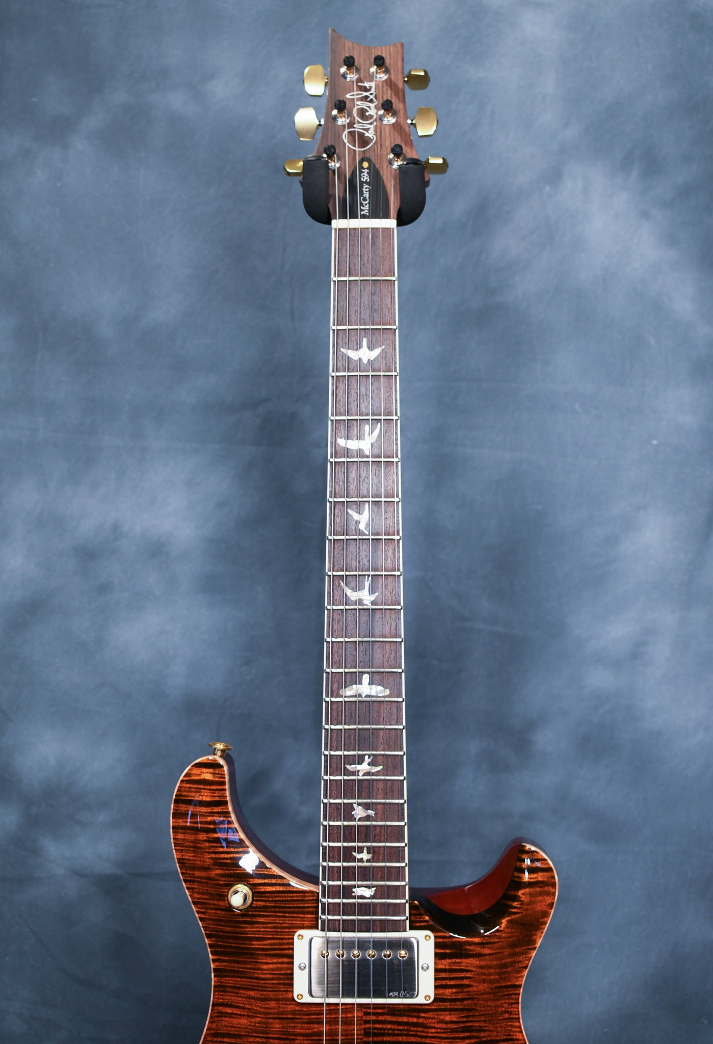 2019 Paul Reed Smith PRS McCarty 594 Orange Tiger 10 Top Serial# 190290886