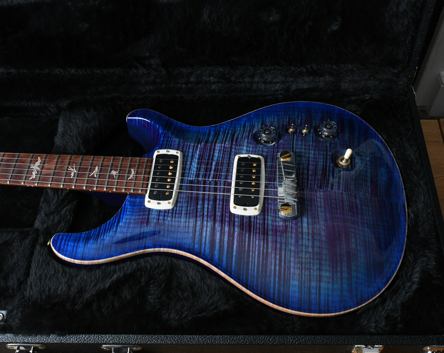 Paul Reed Smith PRS Paul's Guitar Violet Blue Burst 10 Top