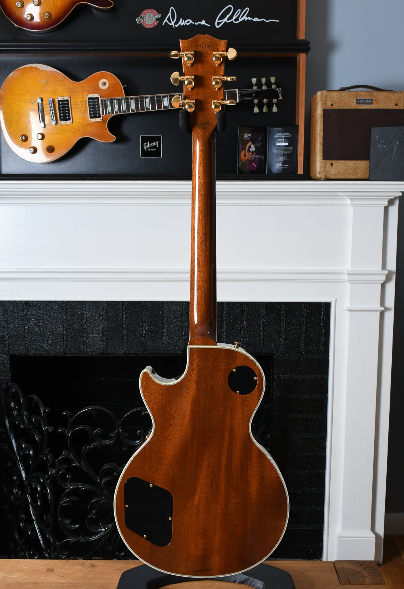 2007 Gibson Custom Shop 1968 Les Paul Custom Flametop Antique Natural