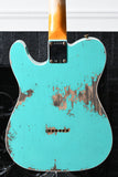 2022 Fender Custom Shop 1960 Telecaster Custom Heavy Relic Sea Foam Green