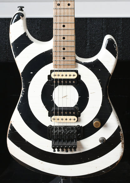 2019 Luxxtone El Machete HH Black & White Bullseye