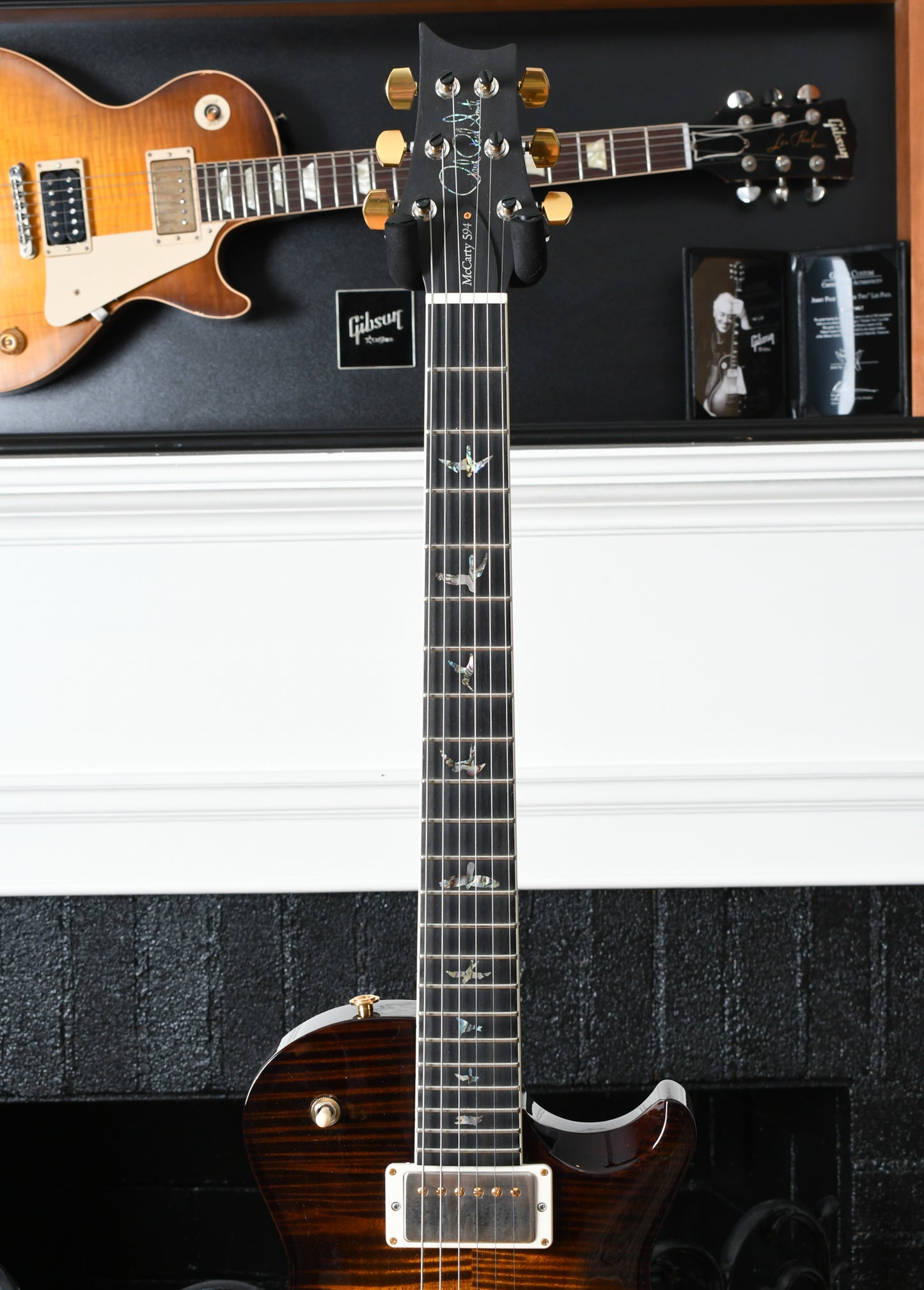 2020 Paul Reed Smith PRS McCarty SC 594 Semi Hollow Ltd Artist Black Gold Wrap