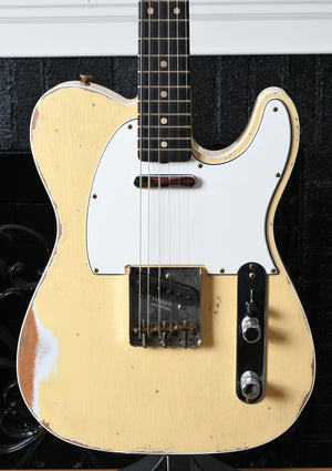 2022 Fender Custom Shop 1960 Telecaster Custom Heavy Relic Vintage White