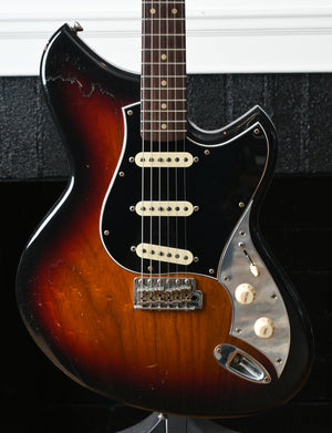 2019 Novo Guitars Serus S 3 Tone Sunburst rare Ash body