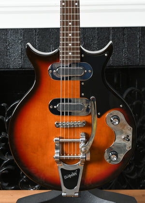 2016 Eastwood Marksman V Sunburst Gemini Pickups