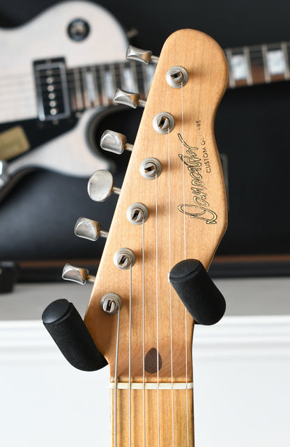 2021 Danocaster Single Cut Premium Whiteguard & Ron Ellis Pickups