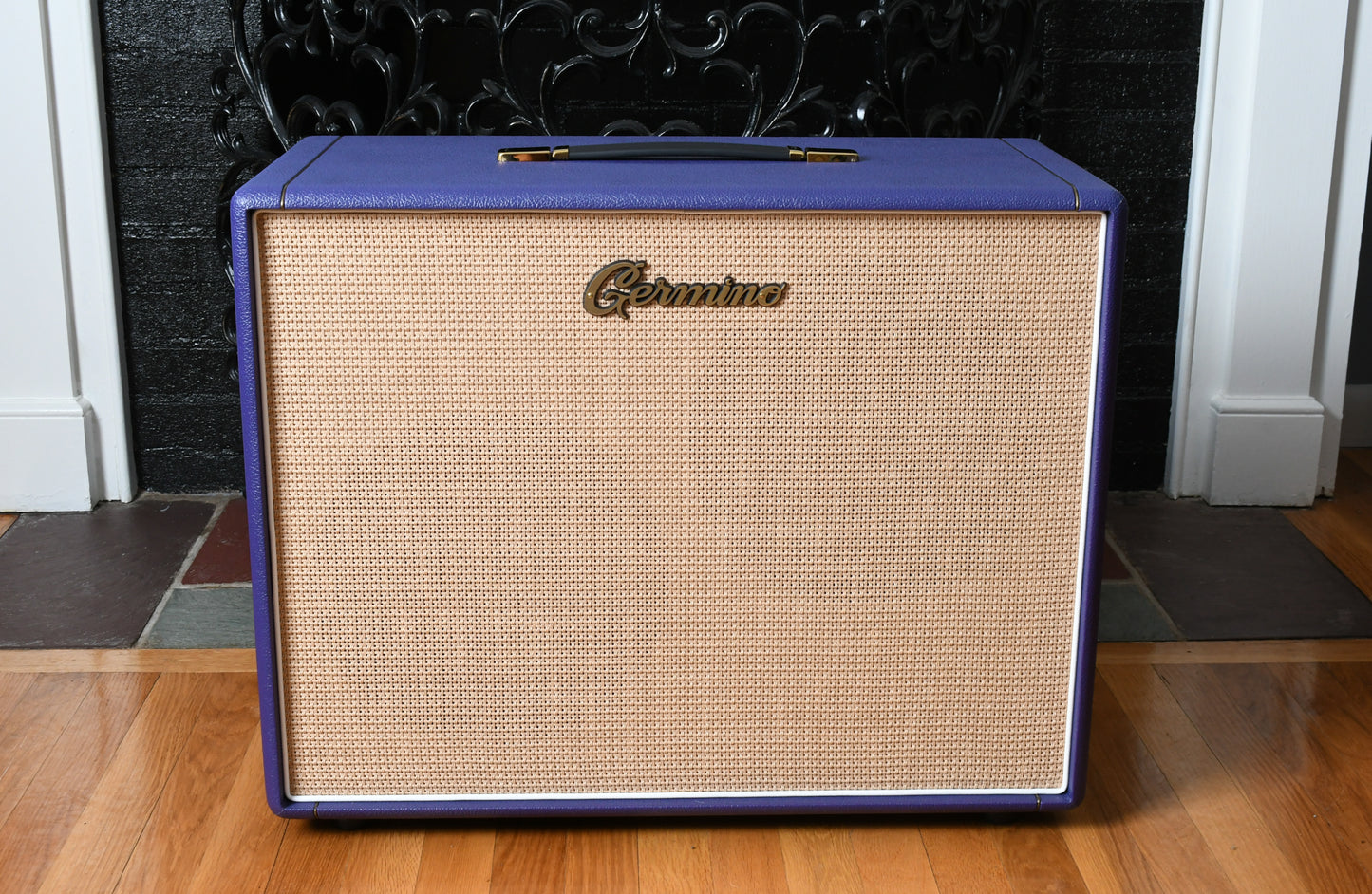 Germino Classic 45 Master Volume & Style II 2x12 Cabinet Purple Tolex