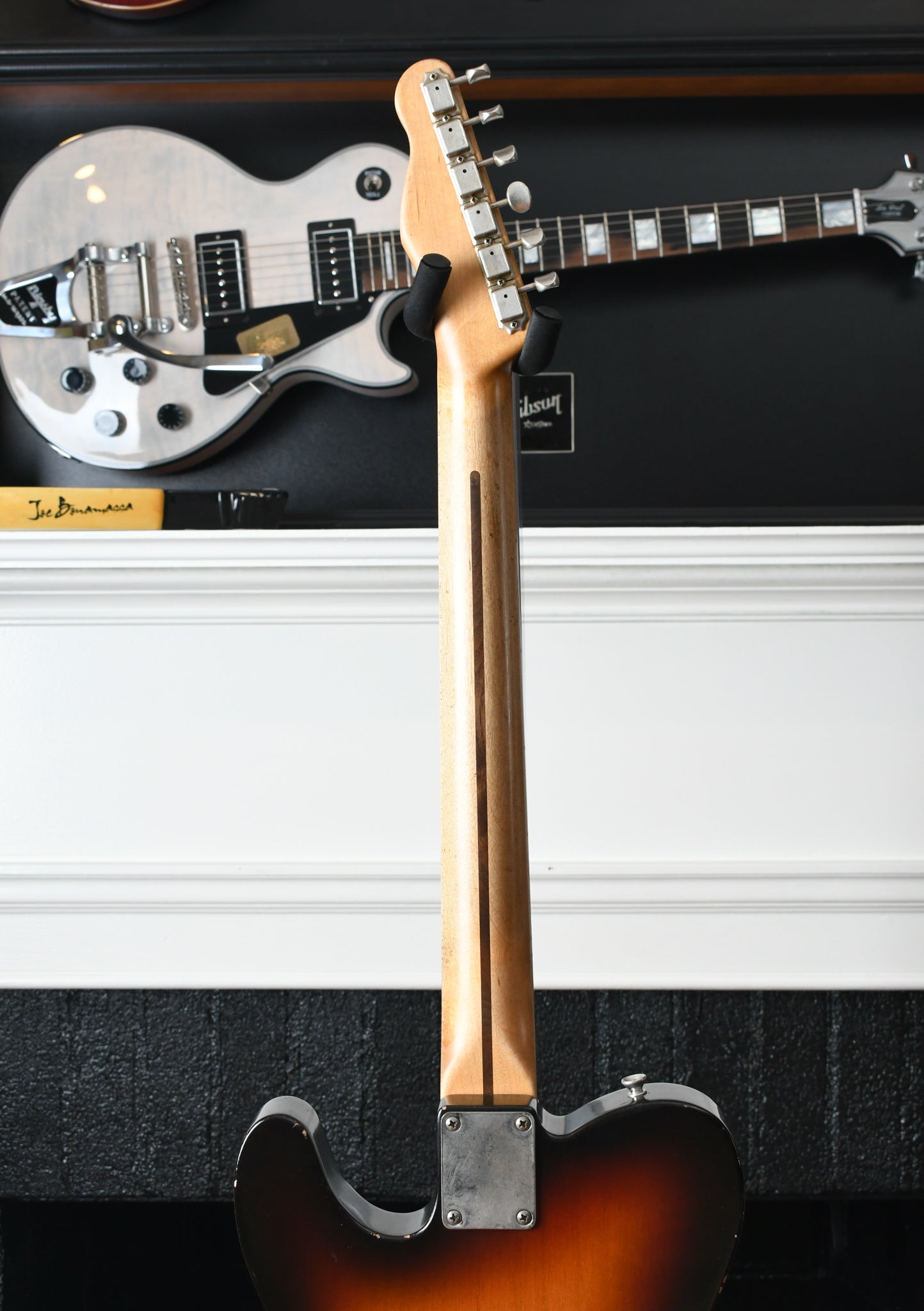 2021 Danocaster Single Cut Premium Whiteguard & Ron Ellis Pickups